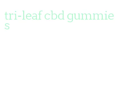 tri-leaf cbd gummies