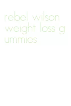 rebel wilson weight loss gummies