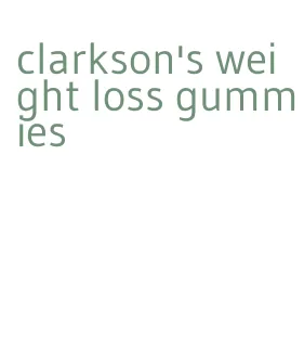 clarkson's weight loss gummies