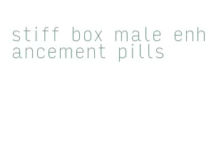 stiff box male enhancement pills
