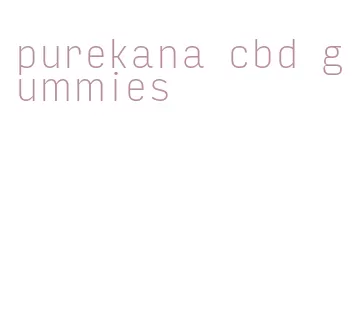 purekana cbd gummies