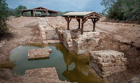 baptism site jordan pass